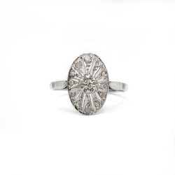 Bague - Or blanc & Diamants - Castafiore