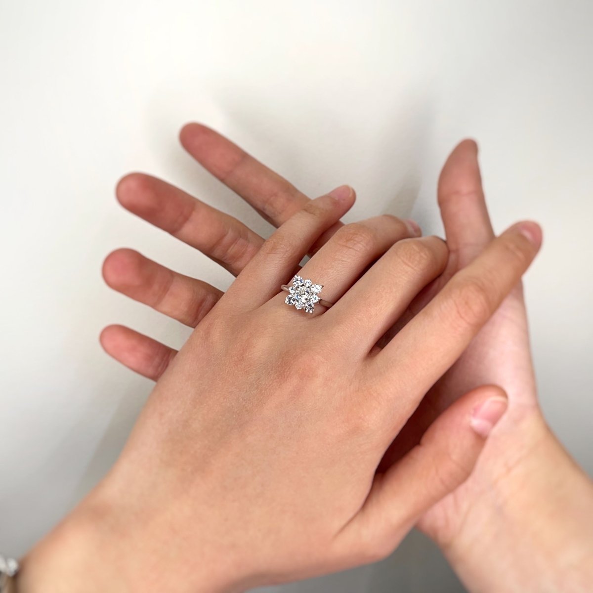 Bague - Or blanc & Diamants - Castafiore