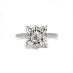 Bague - Or blanc & Diamants - Castafiore