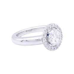 Bague or blanc, diamants. - Castafiore