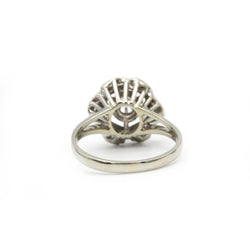 Bague - Or blanc et diamants - Castafiore