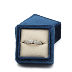 Bague - Or blanc et diamants - Castafiore