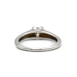 Bague - Or blanc et diamants - Castafiore