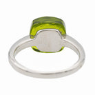 Bague or blanc Péridot - Castafiore