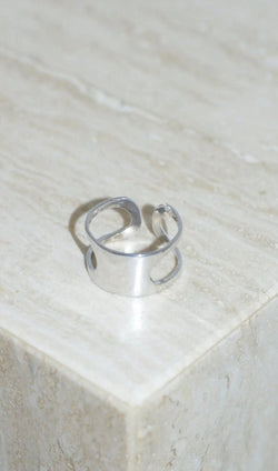 Bague or blanc Pierre Cardin Space Age - Castafiore