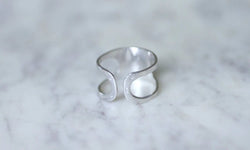 Bague or blanc Pierre Cardin Space Age - Castafiore