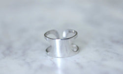 Bague or blanc Pierre Cardin Space Age - Castafiore