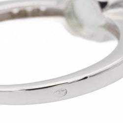 Bague Or blanc Prasiolite - Castafiore