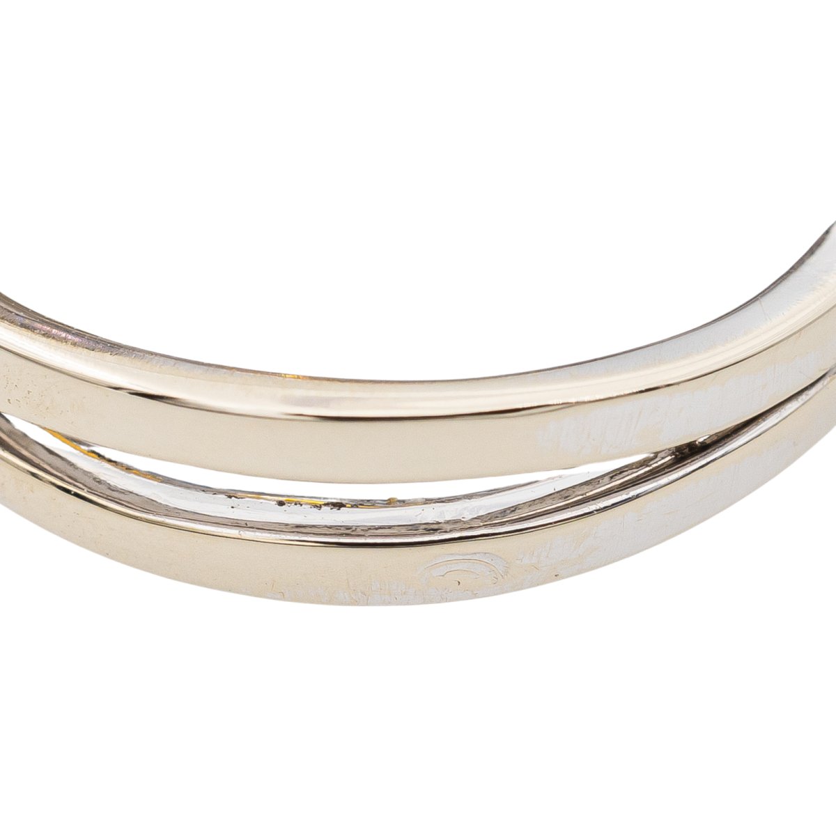 Bague Or blanc Saphir - Castafiore