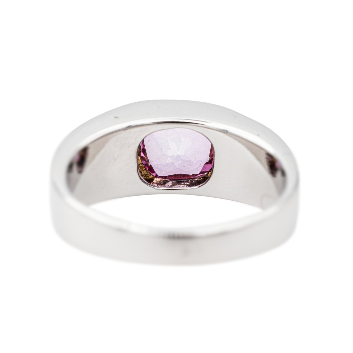 Bague Or blanc Tourmaline - Castafiore