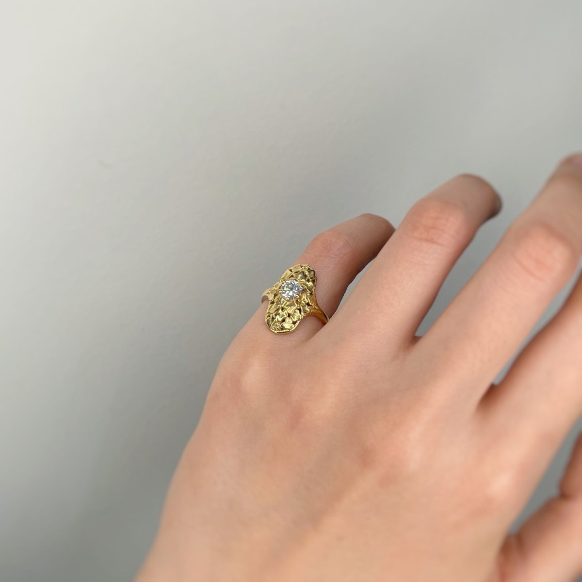 Bague - Or & Diamant