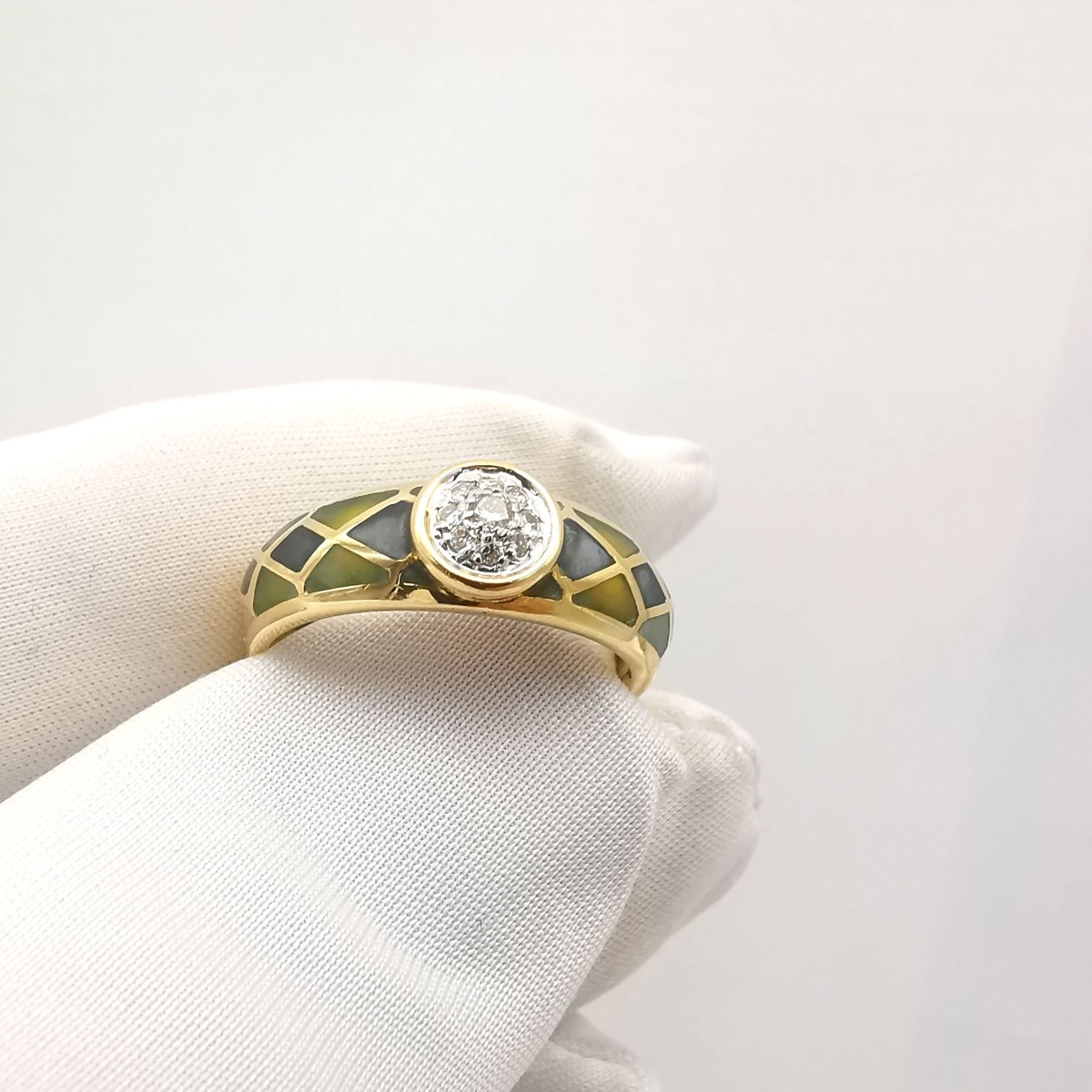 Bague or & diamants - Castafiore