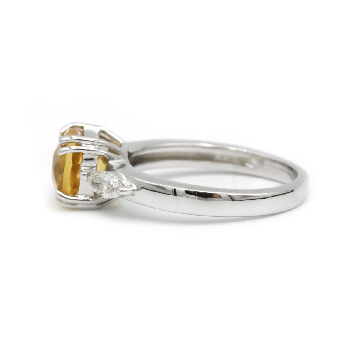 Bague - Or, Diamants & Citrine - Castafiore