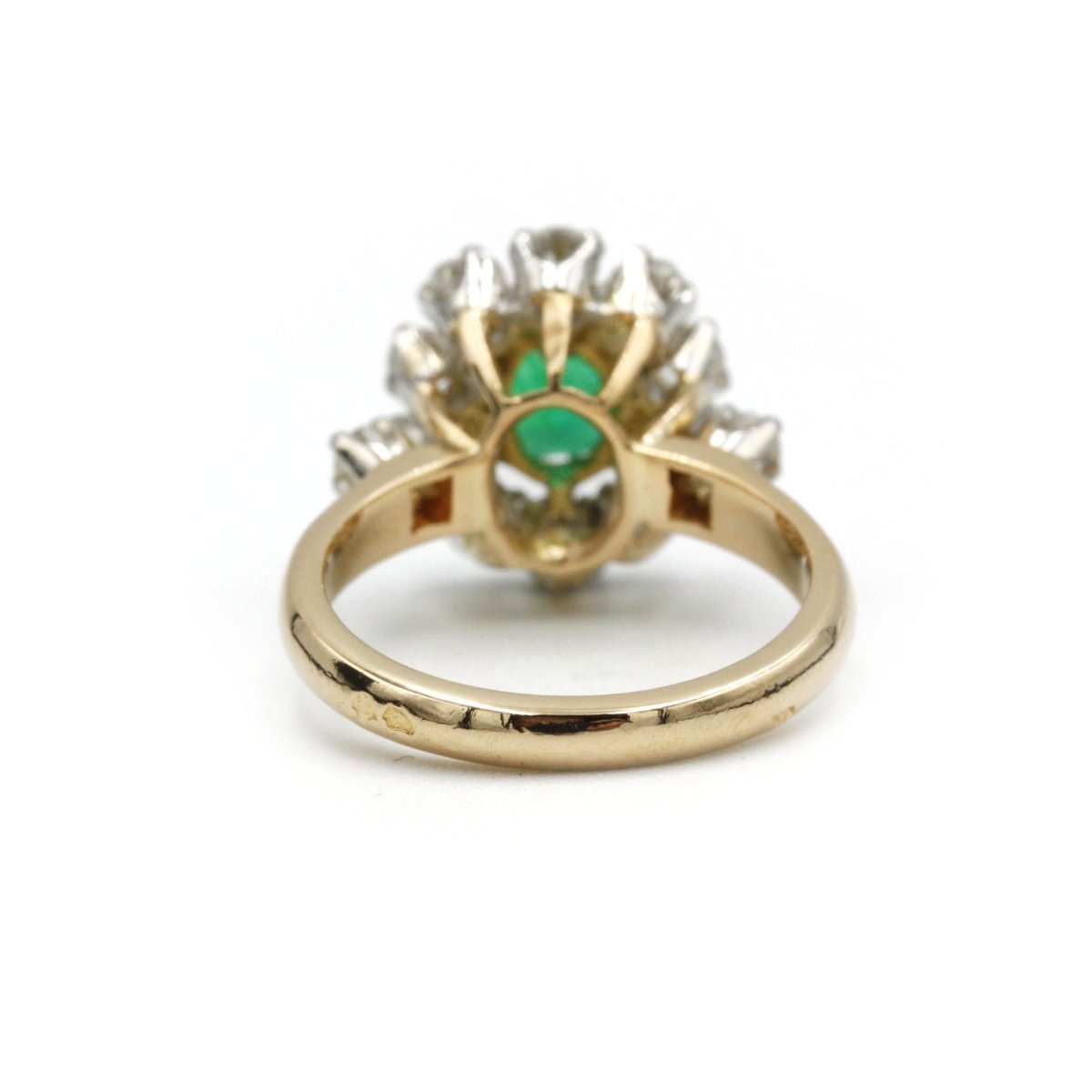 Bague - Or, diamants et émeraude - Castafiore