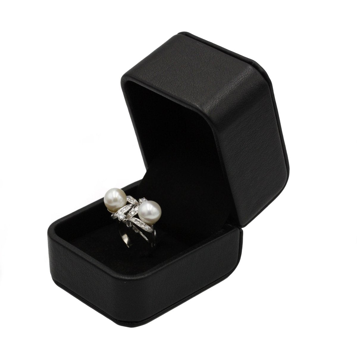 Bague - Or, diamants et perles - Castafiore