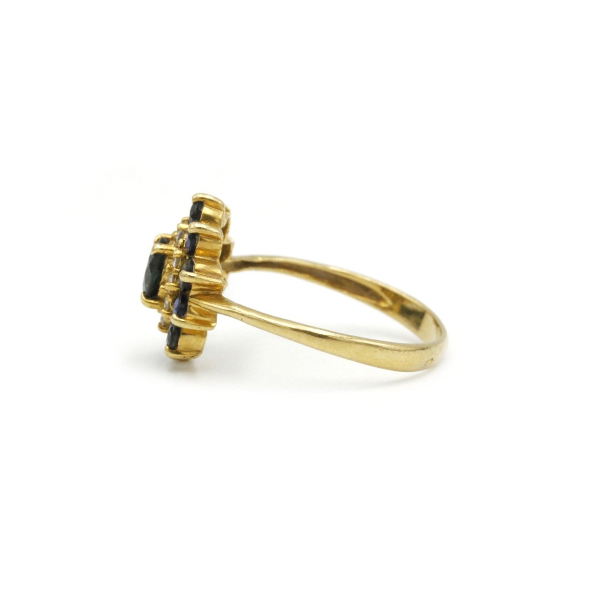 Bague - Or, Diamants et Saphirs - Castafiore