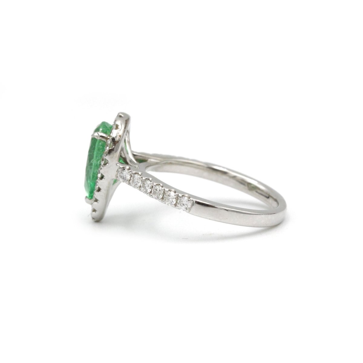 Bague - Or, émeraude & diamants - Castafiore