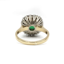 Bague - Or, Emeraude & Diamants - Castafiore