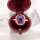 Bague Or et Amethyste Circa 1850 - Castafiore