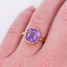 Bague Or et Amethyste Circa 1850 - Castafiore