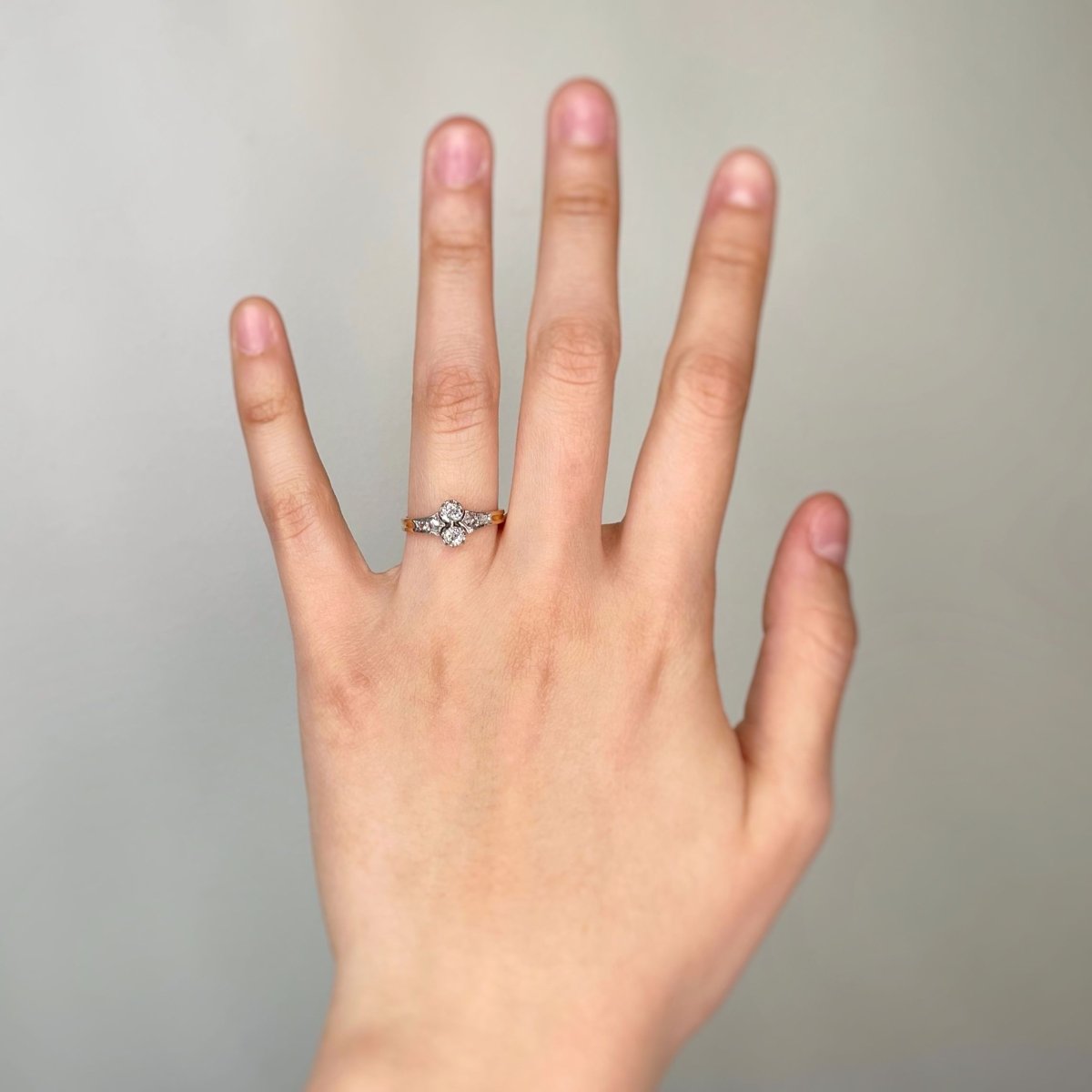 Bague - Or Et Diamants