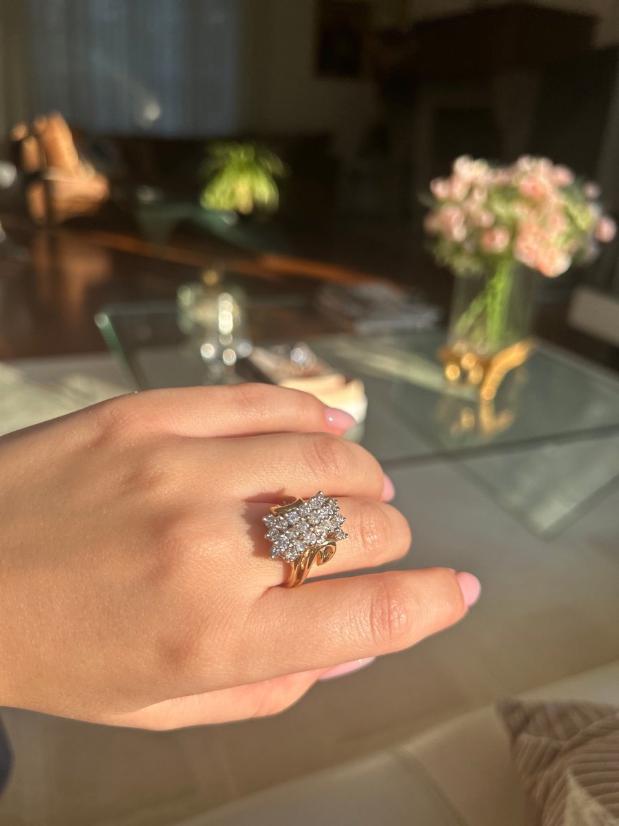 Bague - Or et diamants - Castafiore