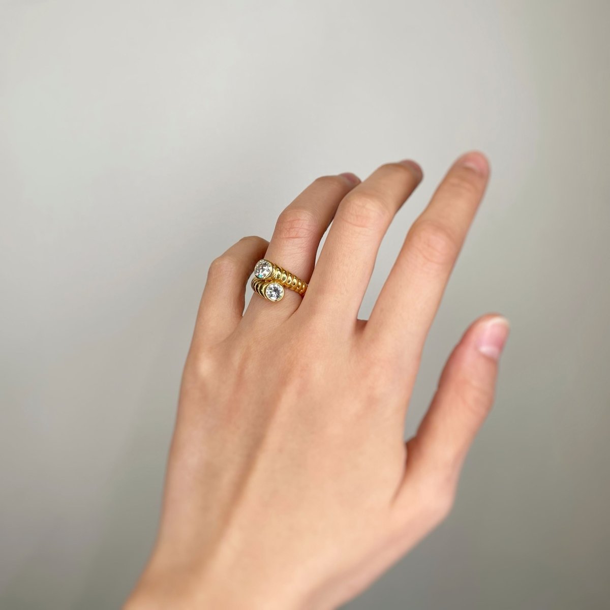 Bague - Or Et Diamants