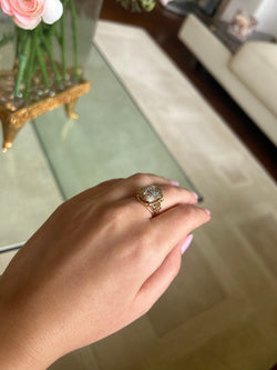 Bague - Or et diamants rose cut - Castafiore