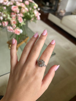 Bague - Or et diamants rose cut - Castafiore