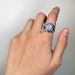 Bague - Or Et Saphir Etoilé