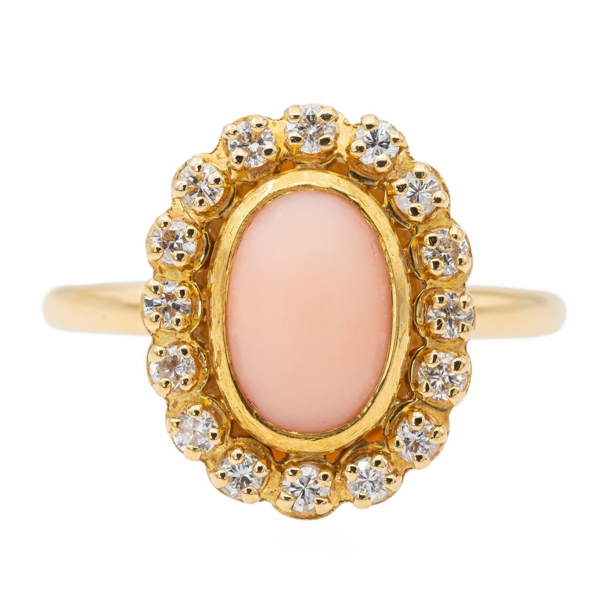 Bague Or jaune Corail - Castafiore
