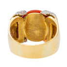 Bague Or jaune Corail - Castafiore