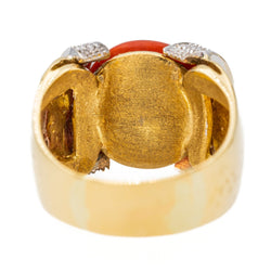 Bague Or jaune Corail - Castafiore