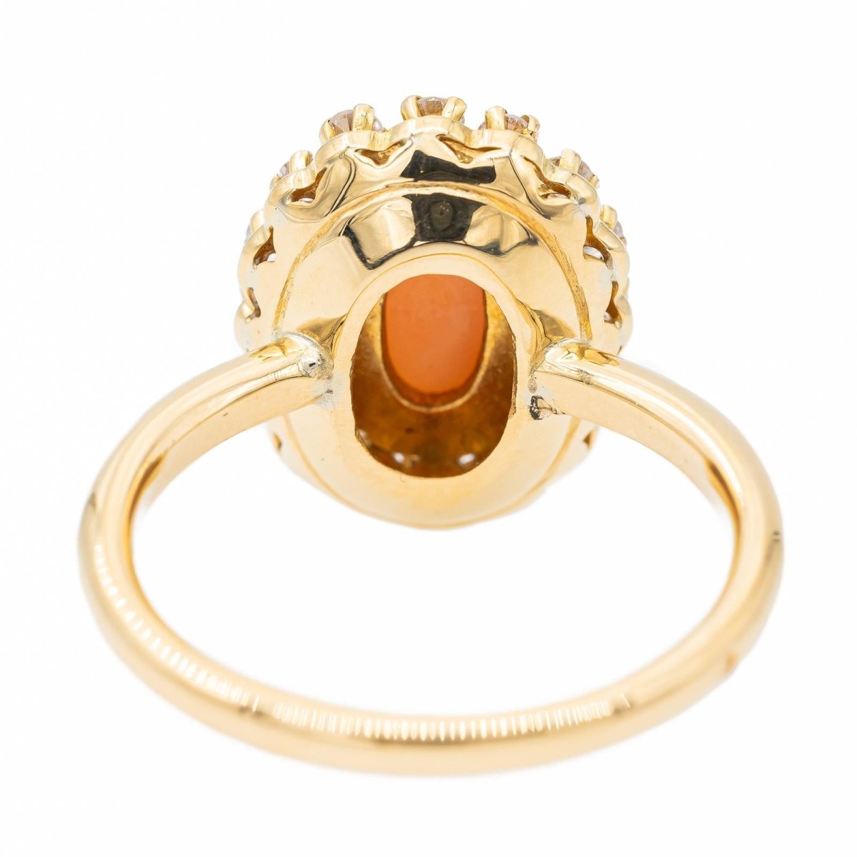 Bague Or jaune Corail - Castafiore