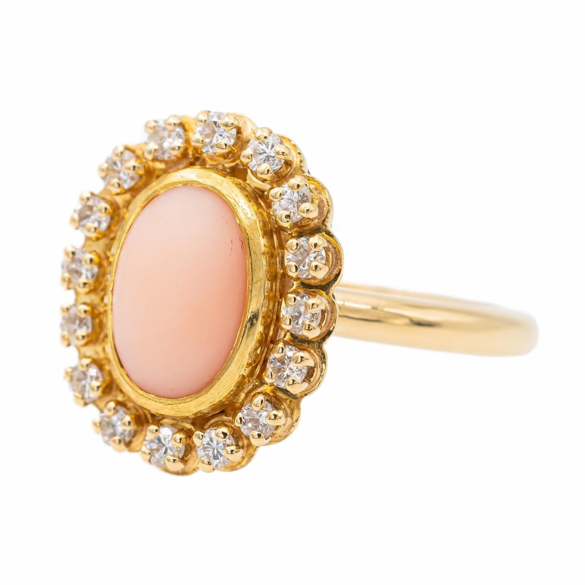 Bague Or jaune Corail - Castafiore