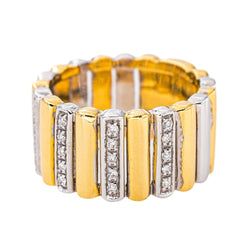 Bague Or jaune Diamant - Castafiore