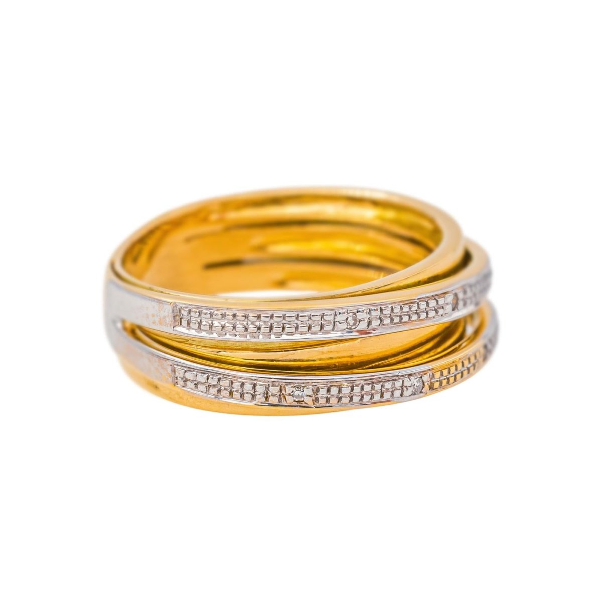Bague Or jaune Diamant - Castafiore