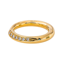 Bague Or jaune Diamant - Castafiore
