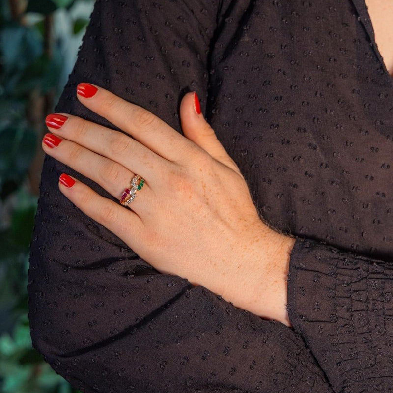 Bague Or jaune Diamant - Castafiore