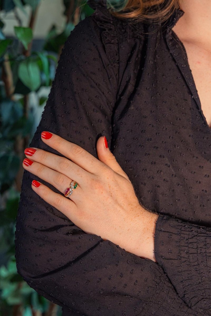 Bague Or jaune Diamant - Castafiore