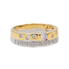 Bague Or jaune Diamant - Castafiore