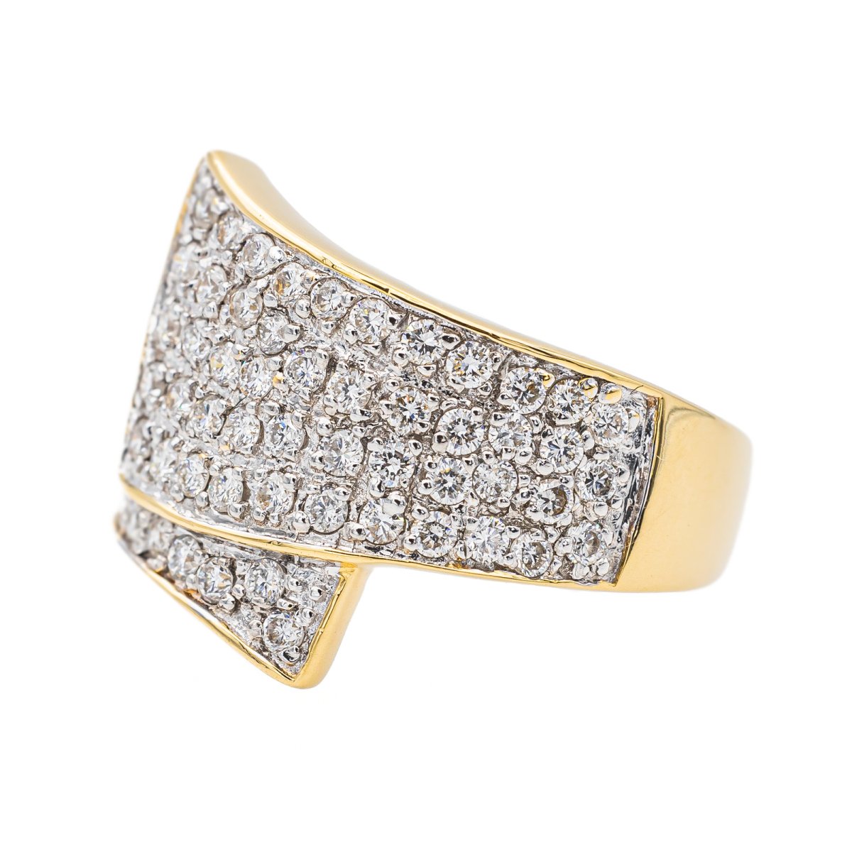 Bague Or jaune Diamant - Castafiore