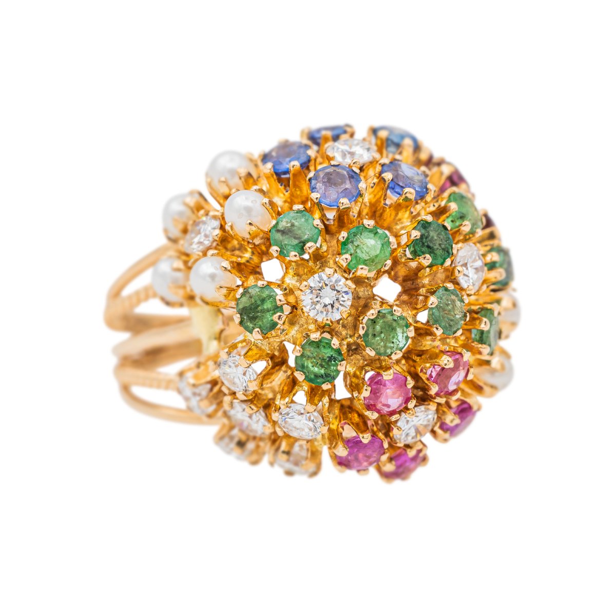 Bague Or jaune Diamant - Castafiore