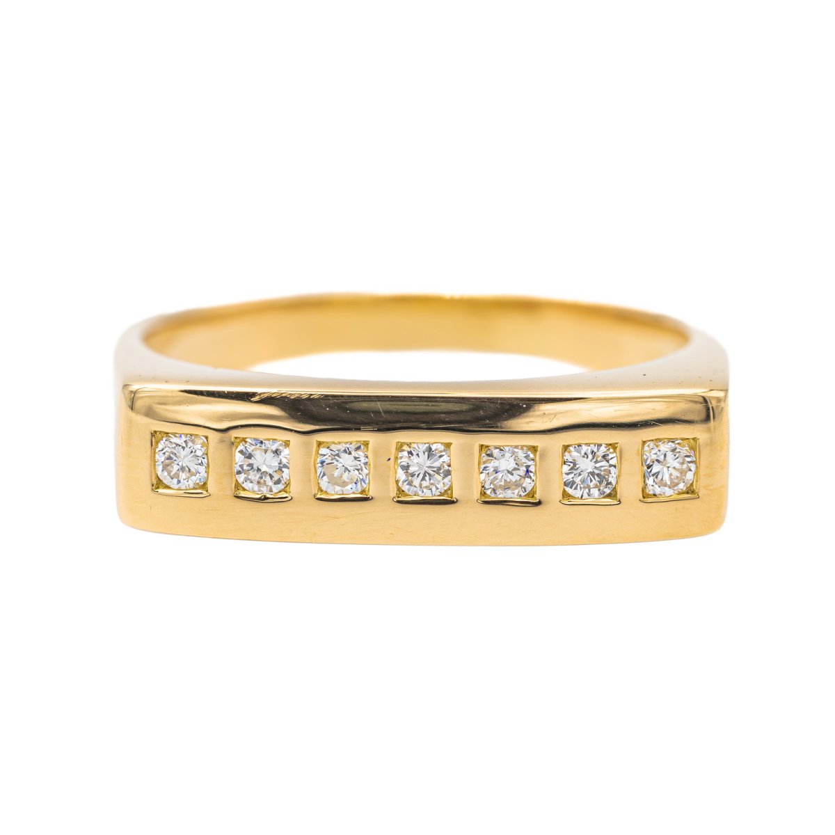 Bague Or jaune Diamant - Castafiore