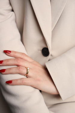 Bague Or jaune Diamant - Castafiore