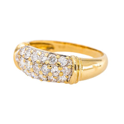 Bague Or jaune Diamant - Castafiore
