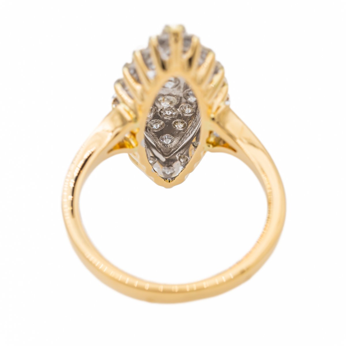 Bague Or jaune Diamant - Castafiore