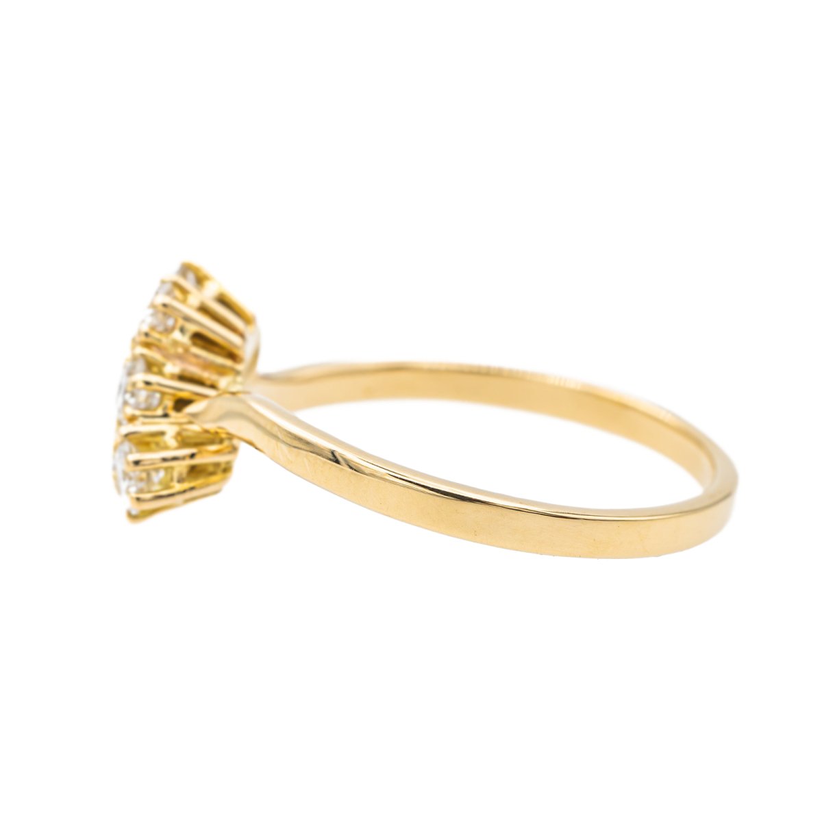 Bague Or jaune Diamant - Castafiore