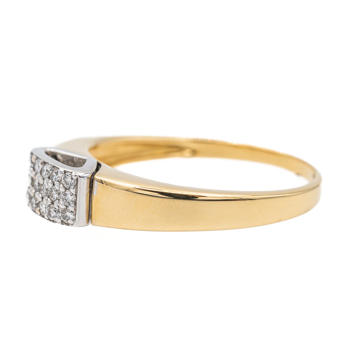 Bague Or jaune Diamant - Castafiore