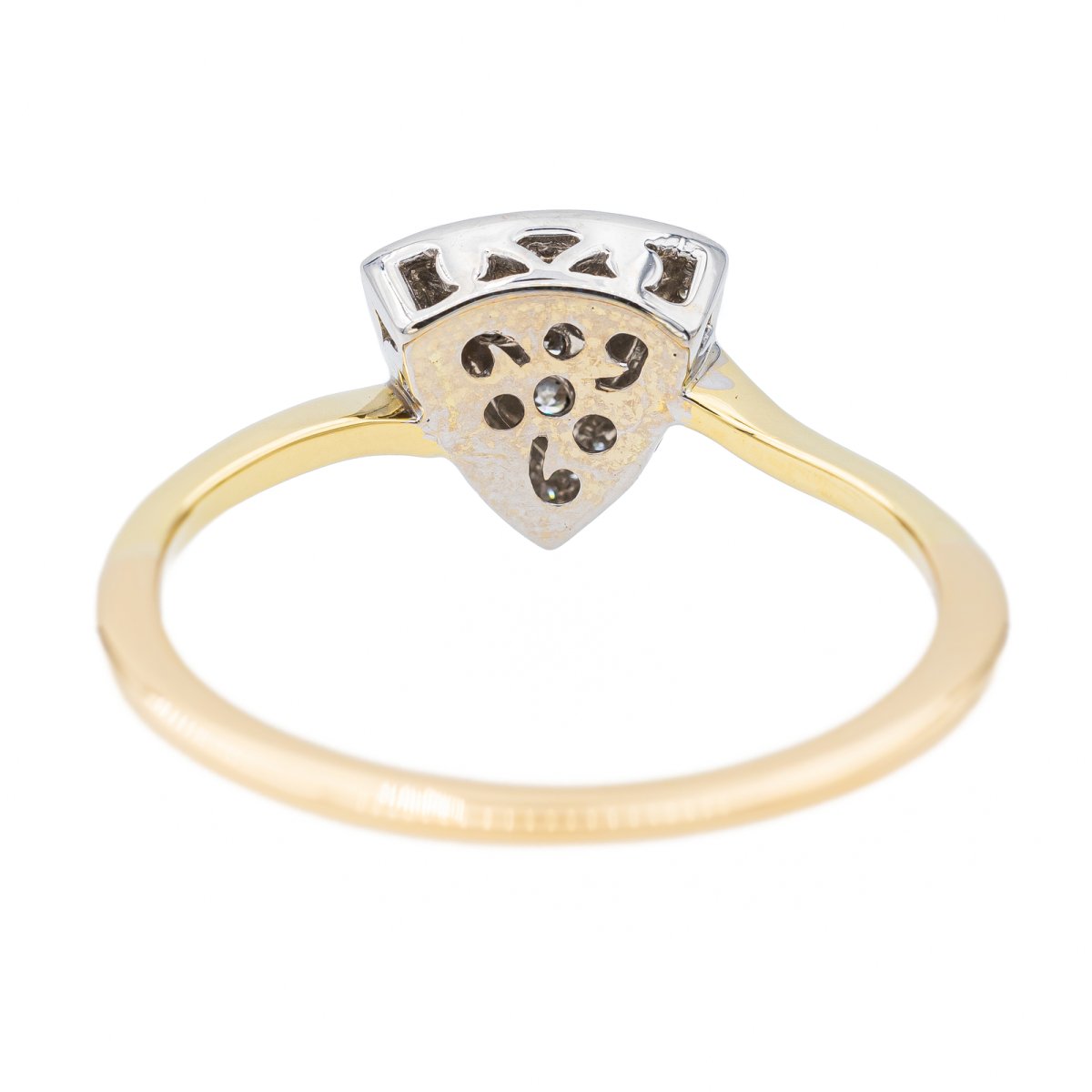 Bague Or jaune Diamant - Castafiore